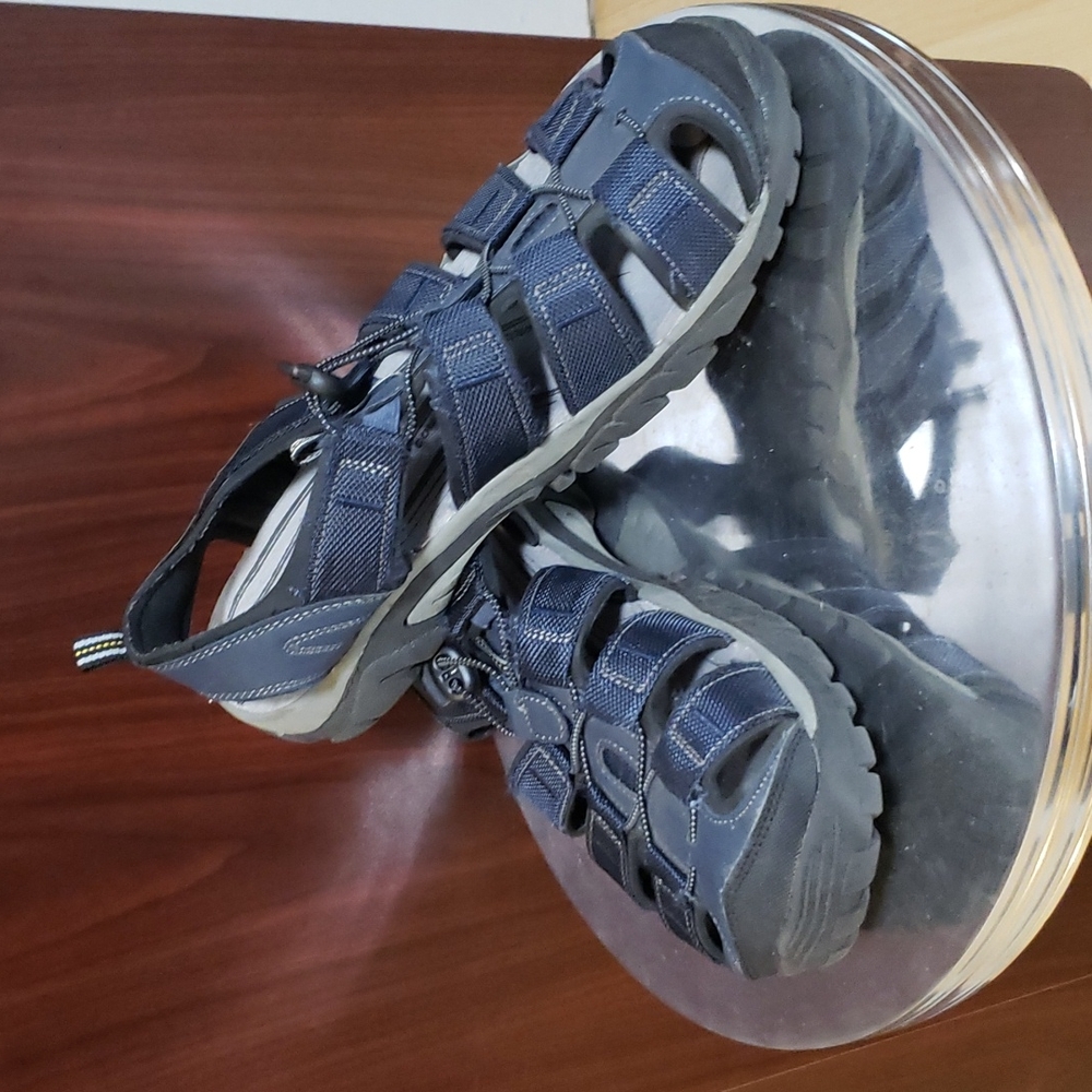 2/$32 Men's Navy Sandals